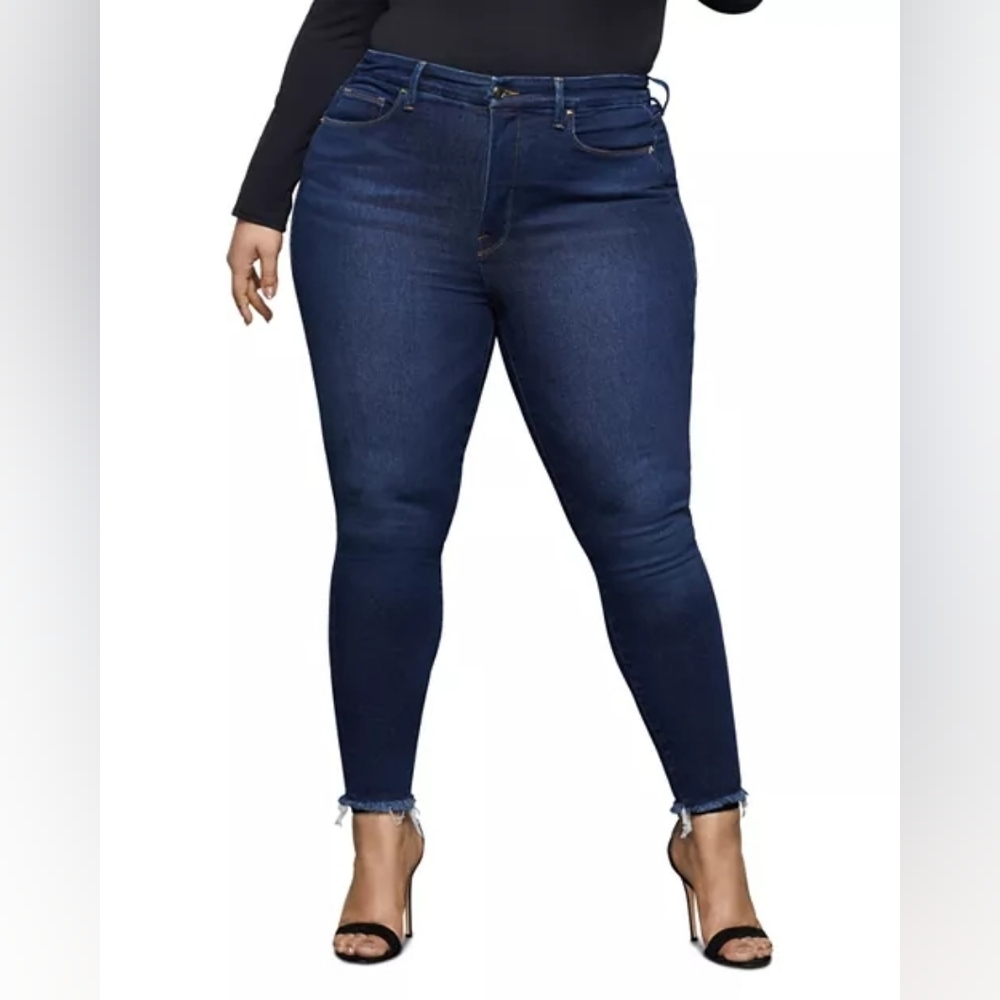 Good American Good Waist High-Rise Skinny Jeans